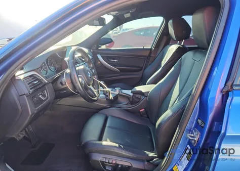 2015 BMW 328 I Sulev z USA, uszkodzony, nr VIN WBA3C1C54FK117852